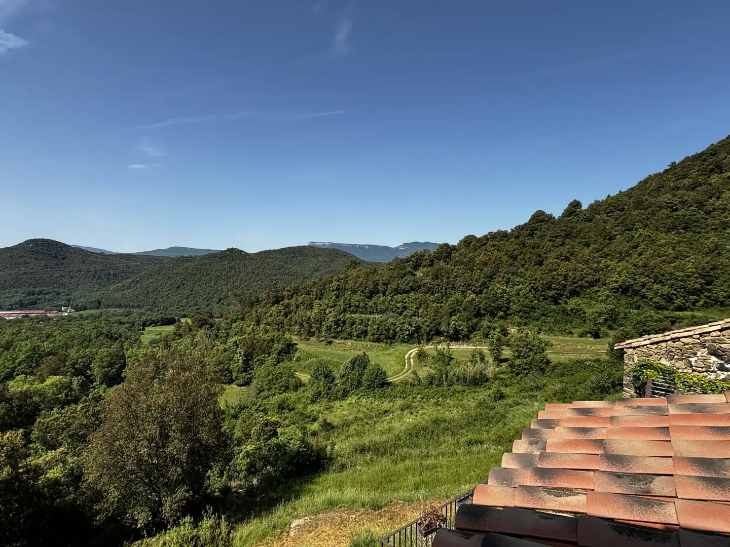 Garden of Country homes for sale in Sant Aniol de Finestres  with Terrace and Swimming Pool