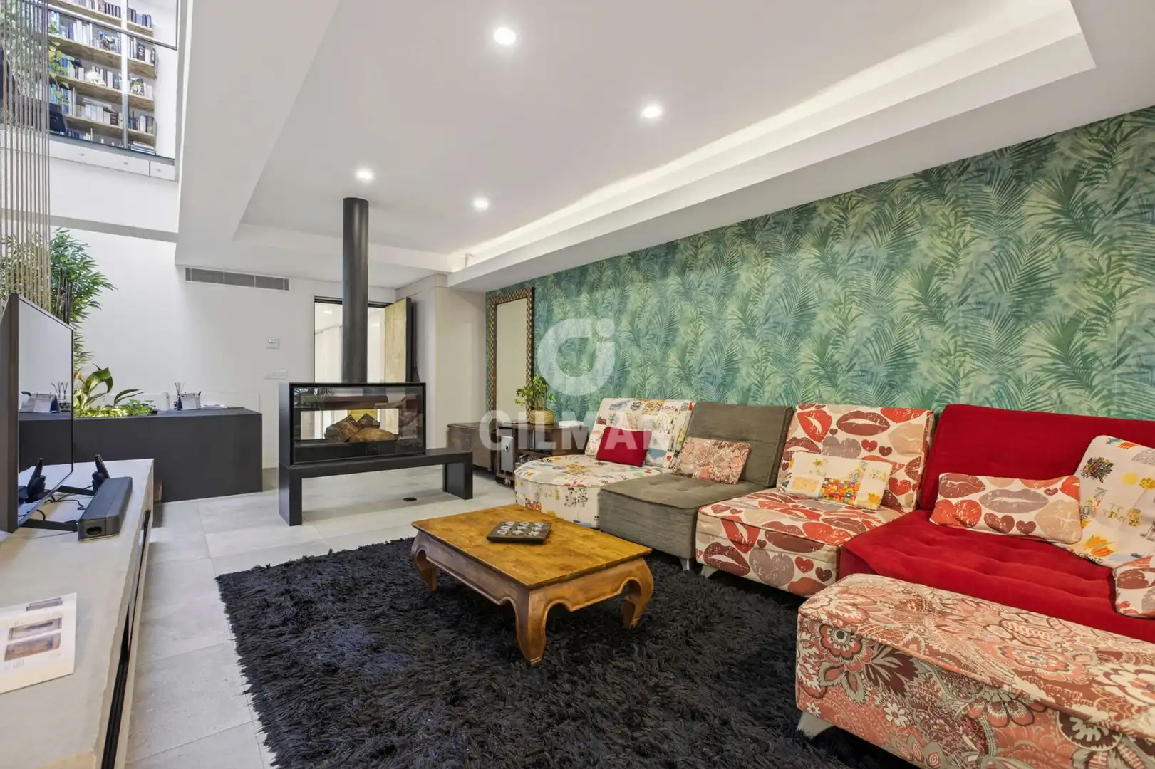 Living room of Detached homes for sale in Sevilla  with Heating and Swimming Pool