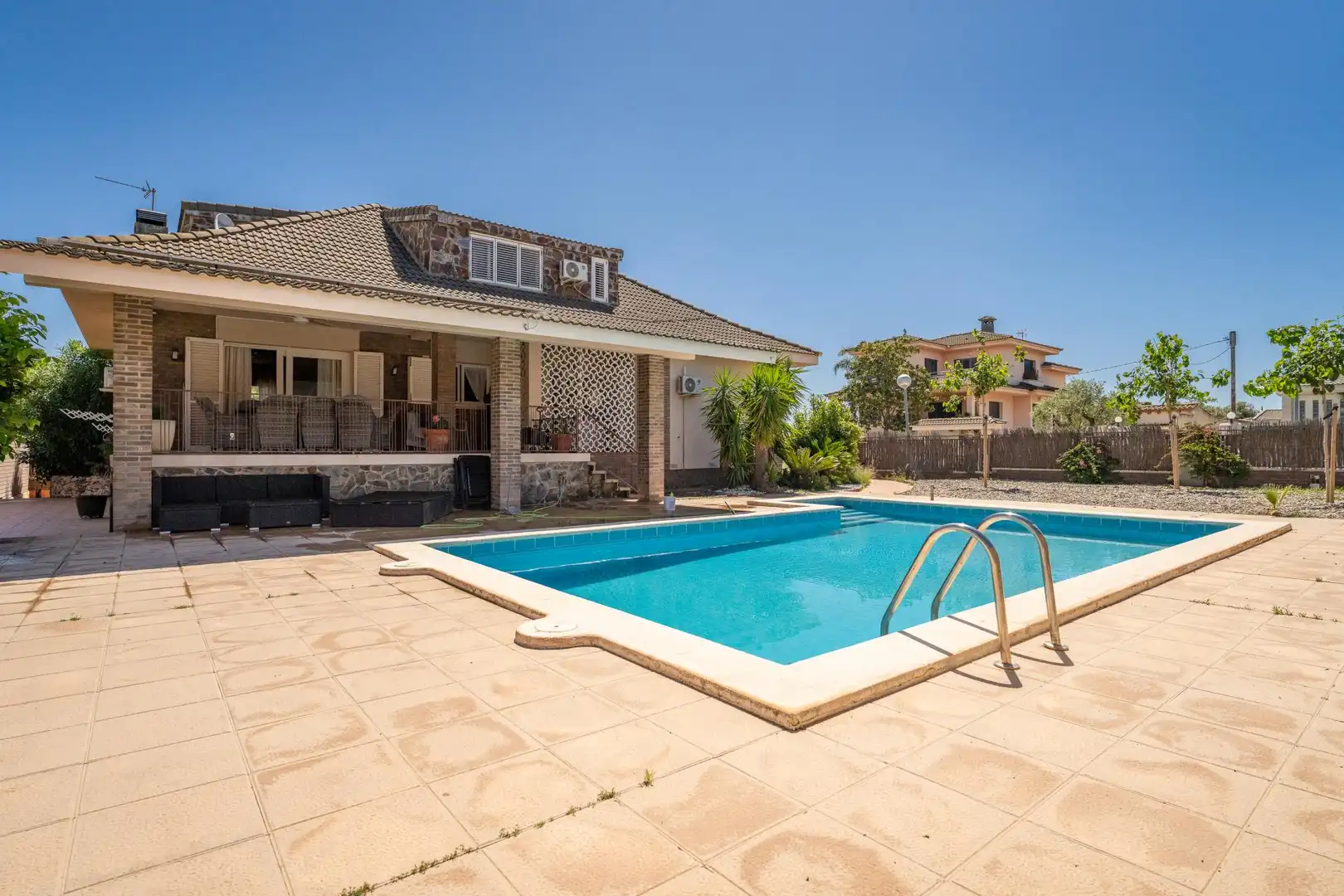 Piscina de Casa o chalet en venta en Riudoms con Calefacción, Terraza y Piscina