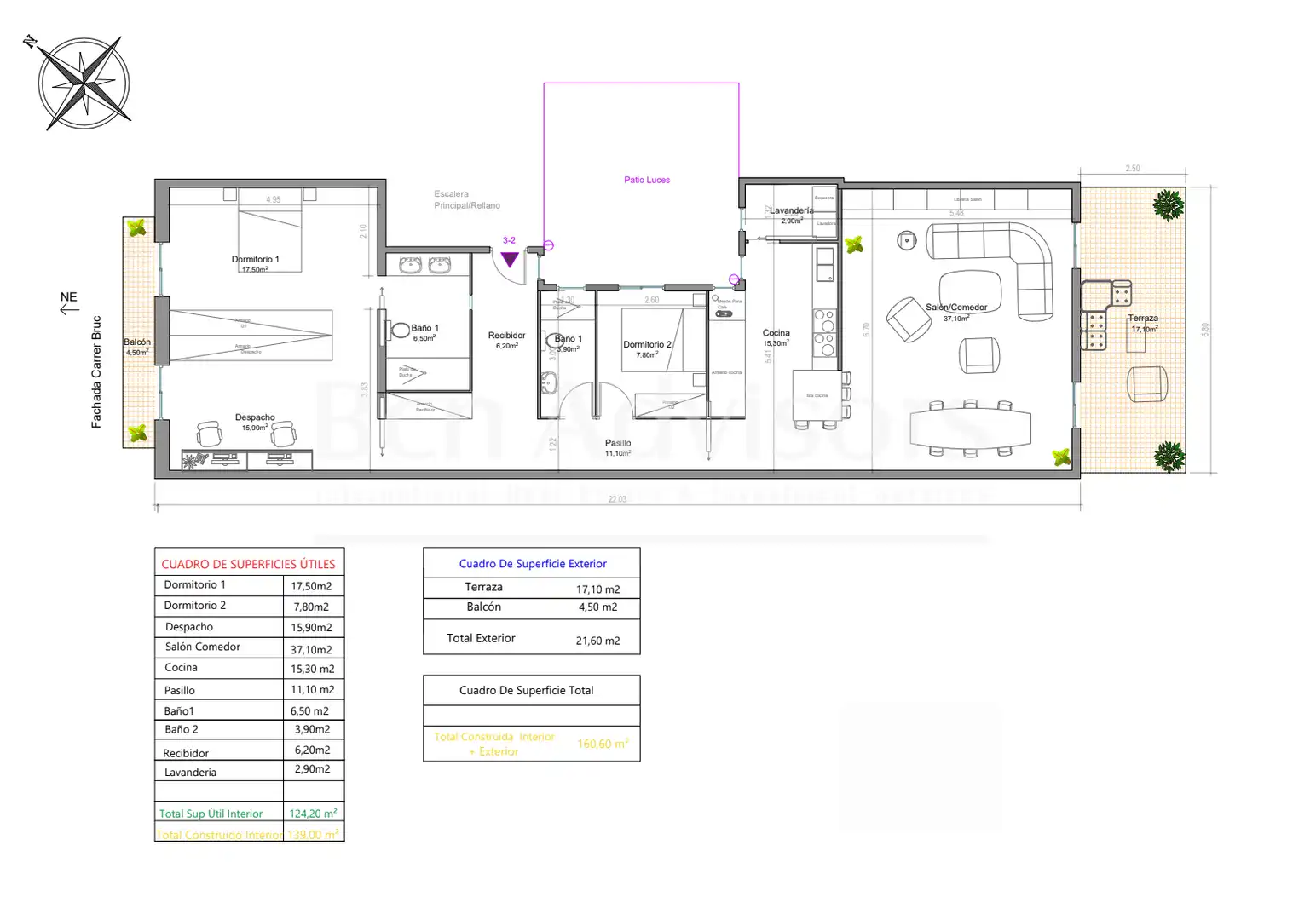 Penthouse mit Terrasse zum Verkauf in Carrer del Bruc, imagen 36