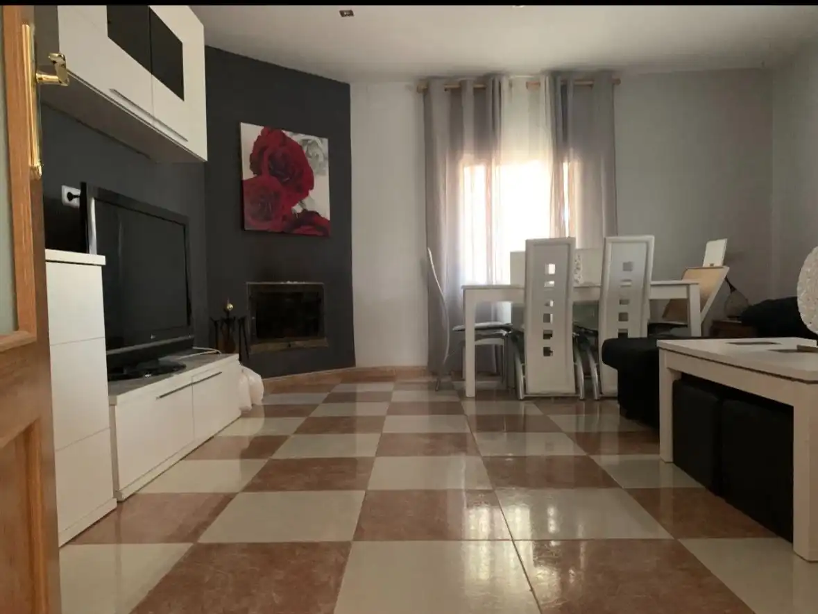 Sala de estar de Casa o chalet en venta en Lozoya con Jardín privado, Terraza y Piscina