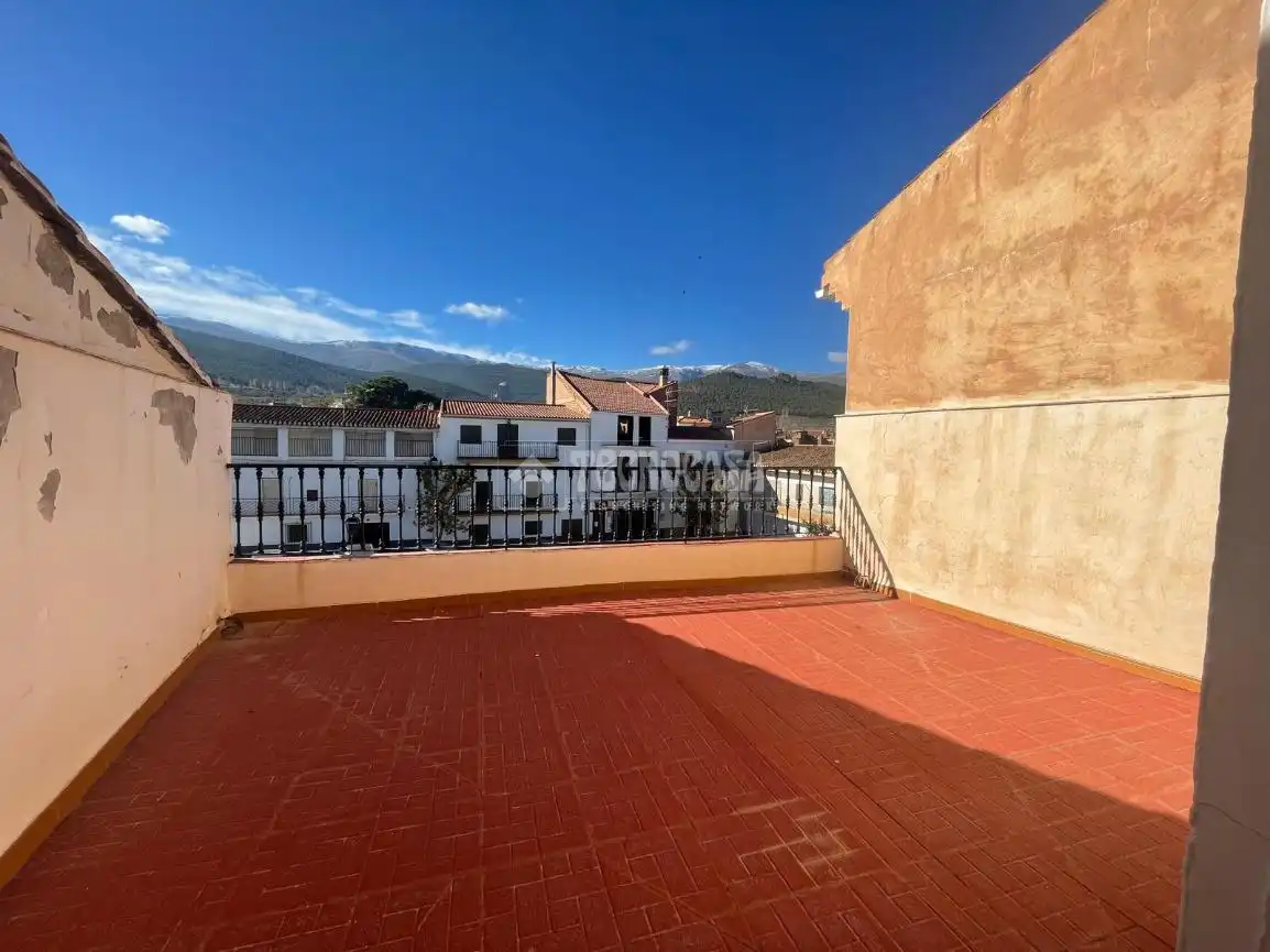 Vista exterior de Casa adosada en venta en Lanteira con Calefacción y Amueblado