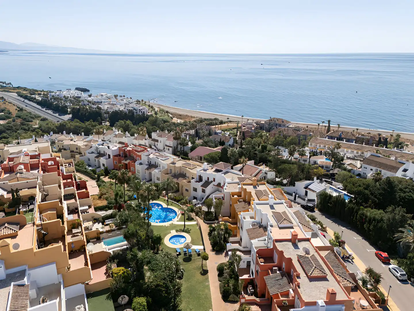 Exterior view of Detached homes for sale in Casares  with Air Conditioner, Heating and Terrace