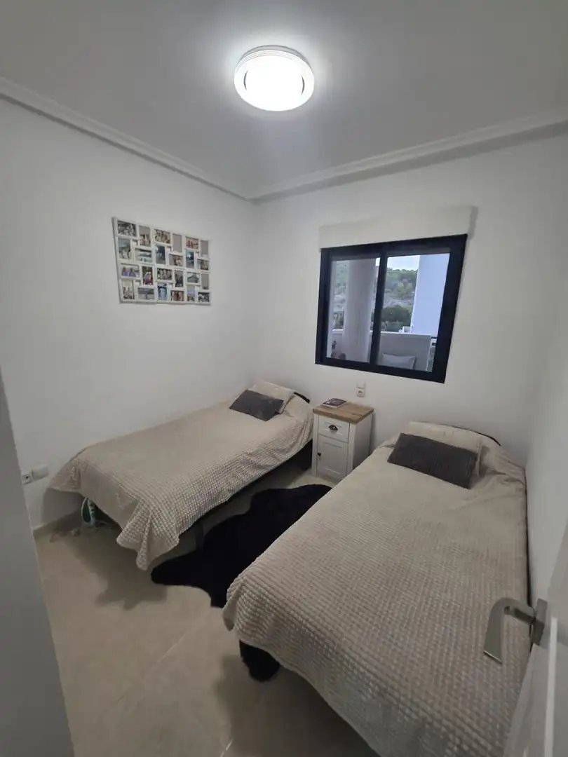 Bedroom of Flat for sale in Villajoyosa / La Vila Joiosa  with Air Conditioner and Community pool