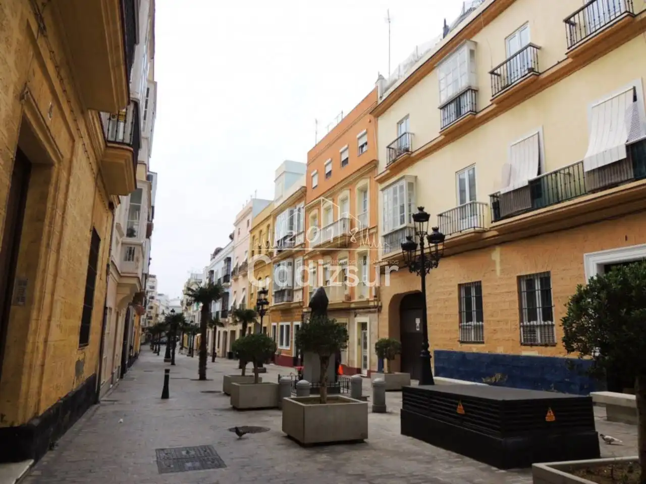 Vista exterior de Piso en venta en Cádiz