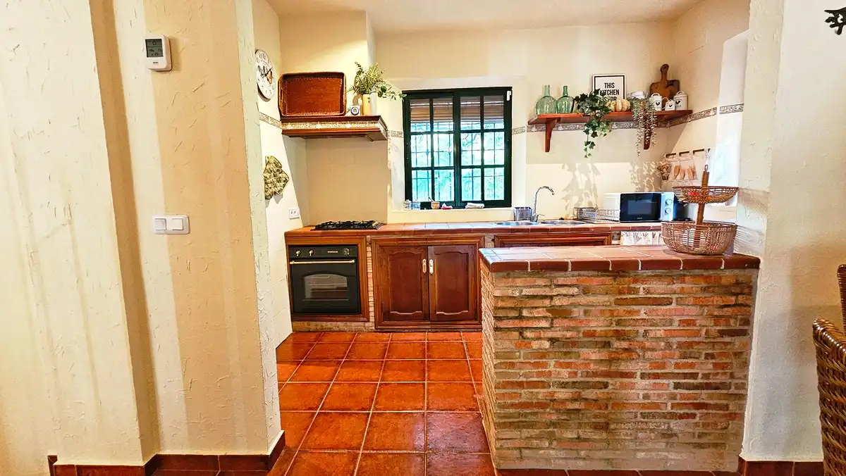 Cocina de Casa o chalet en venta en Santa Ana la Real con Jardín privado, Terraza y Trastero