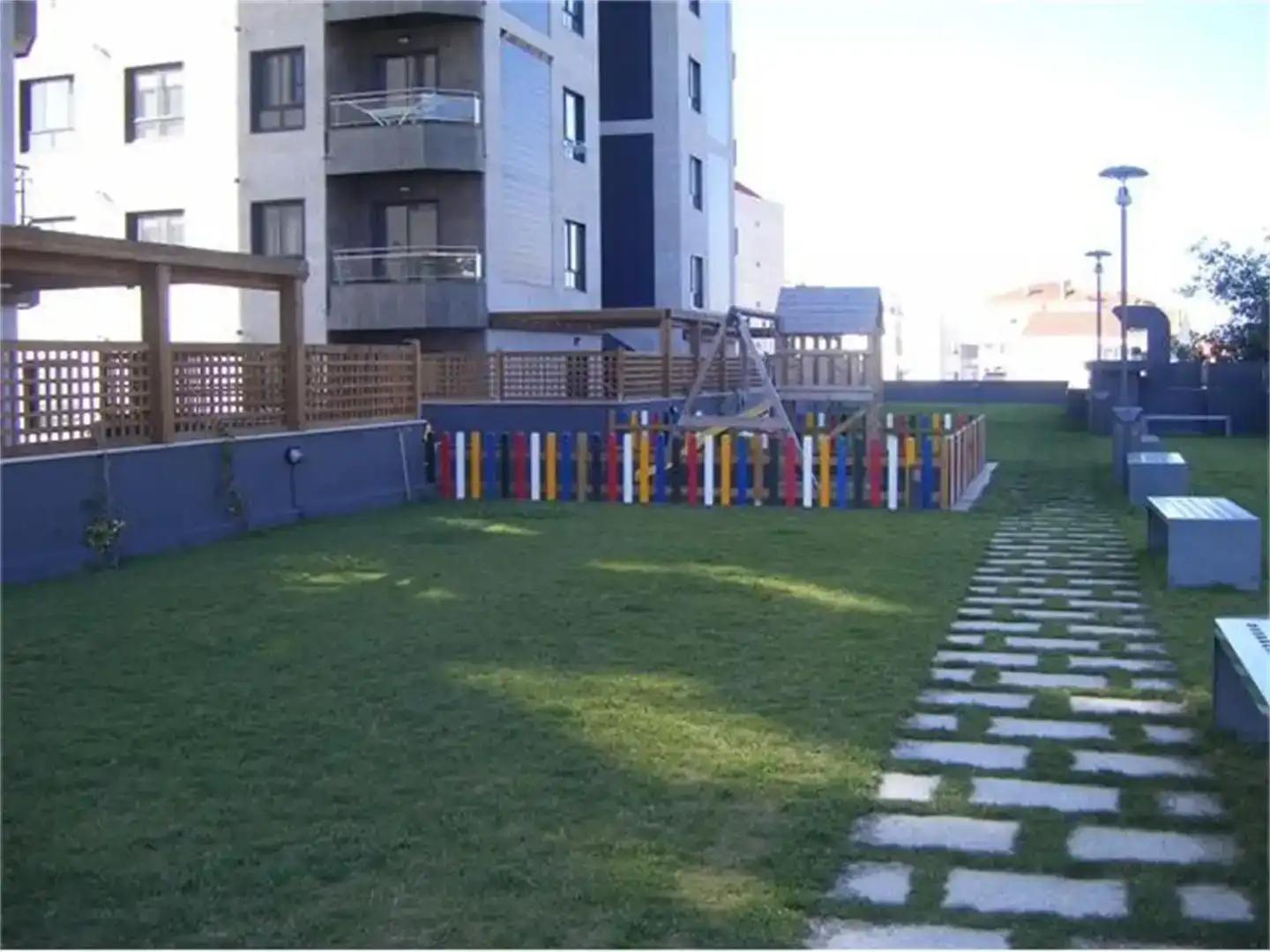 Terrace of Flat for rent in Vigo   with Parquet flooring, Storage room and Furnished