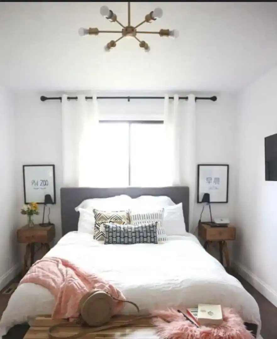 Schlafzimmer von Dachboden zur Miete in Las Palmas de Gran Canaria mit Möbliert, Ofen und Waschmaschine
