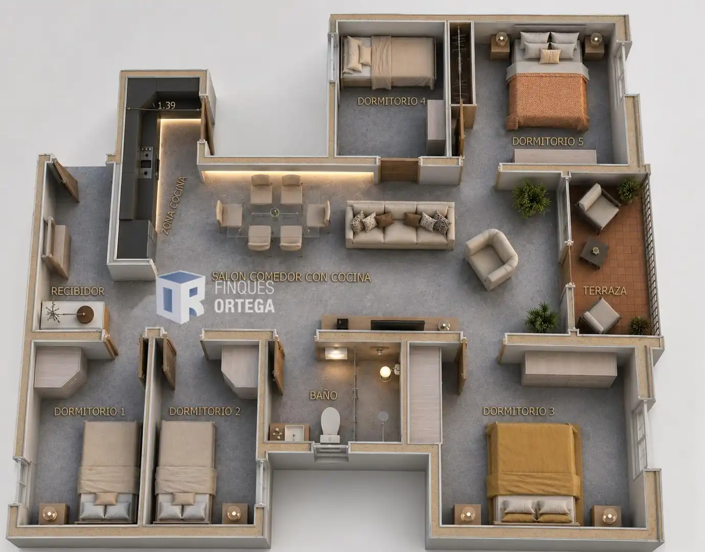 Wohnung zum Verkauf in Mollet del Vallès mit Heizung