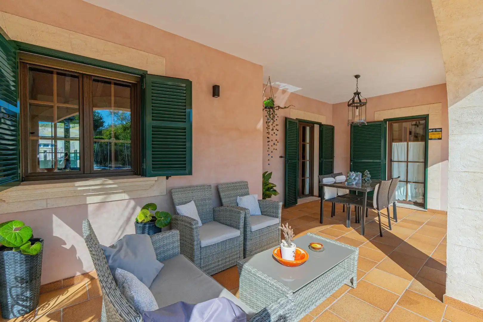 Terraza de Casa o chalet en venta en Calvià con Aire acondicionado, Calefacción y Jardín privado
