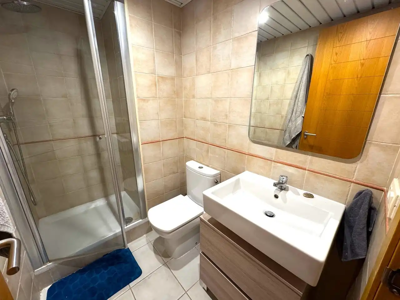 Bany de Apartament en venda en Mojácar amb Aire condicionat, Terrassa i Piscina