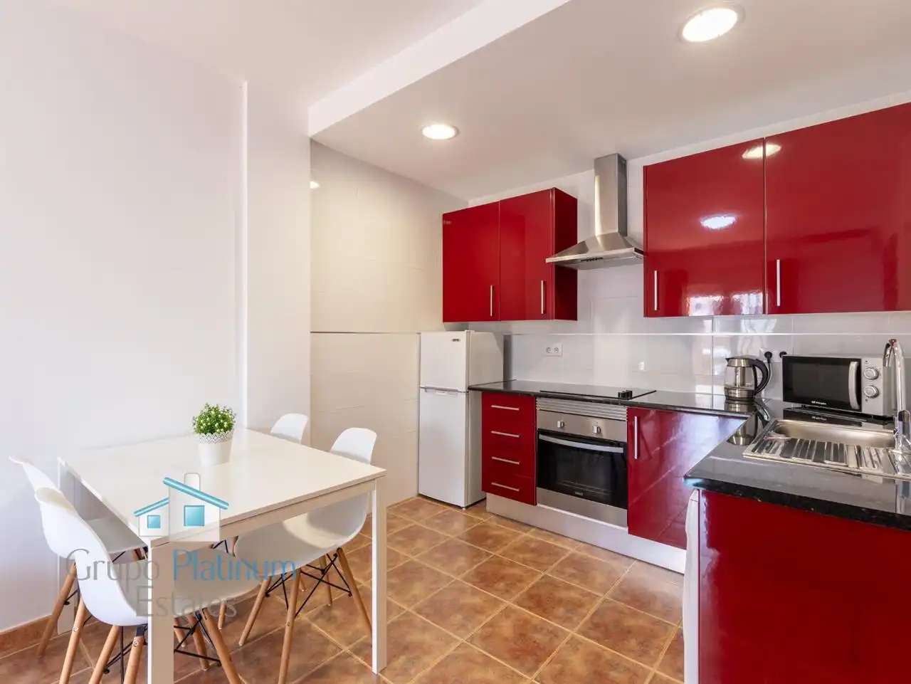 Cuina de Apartament en venda en Vera amb Aire condicionat i Piscina