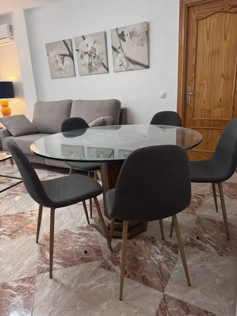 Comedor de Piso de alquiler en Málaga con Aire acondicionado
