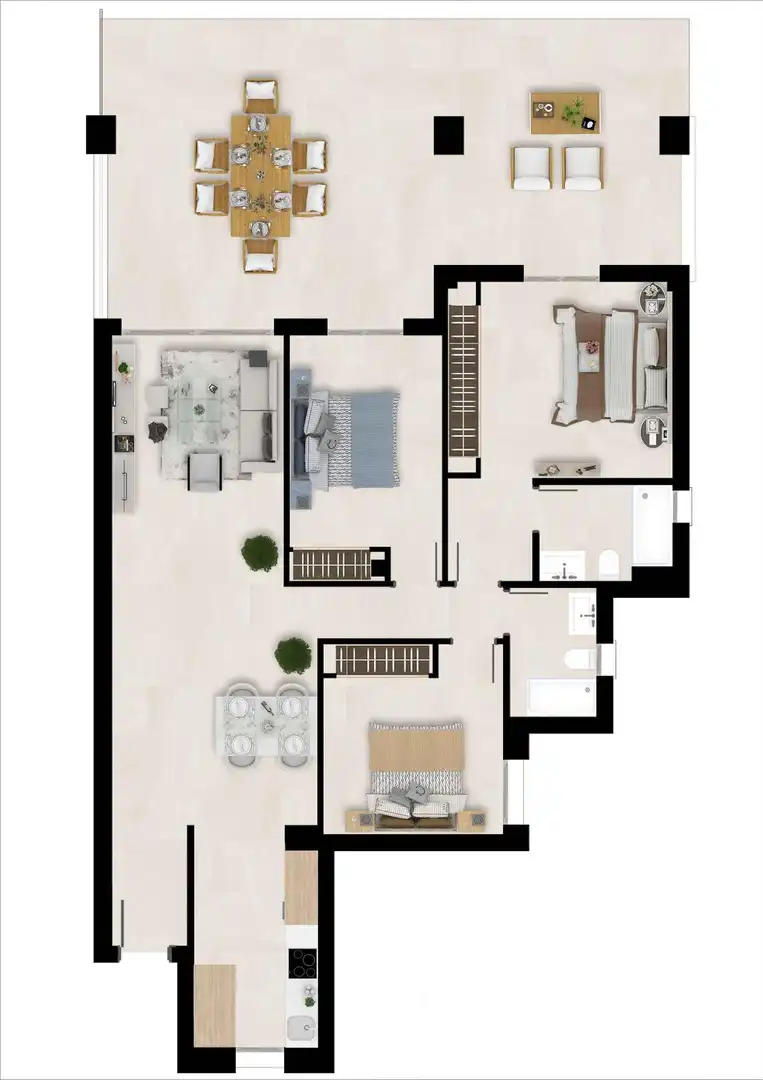Apartments for sale in Estepona  with Air Conditioner, Heating and Terrace