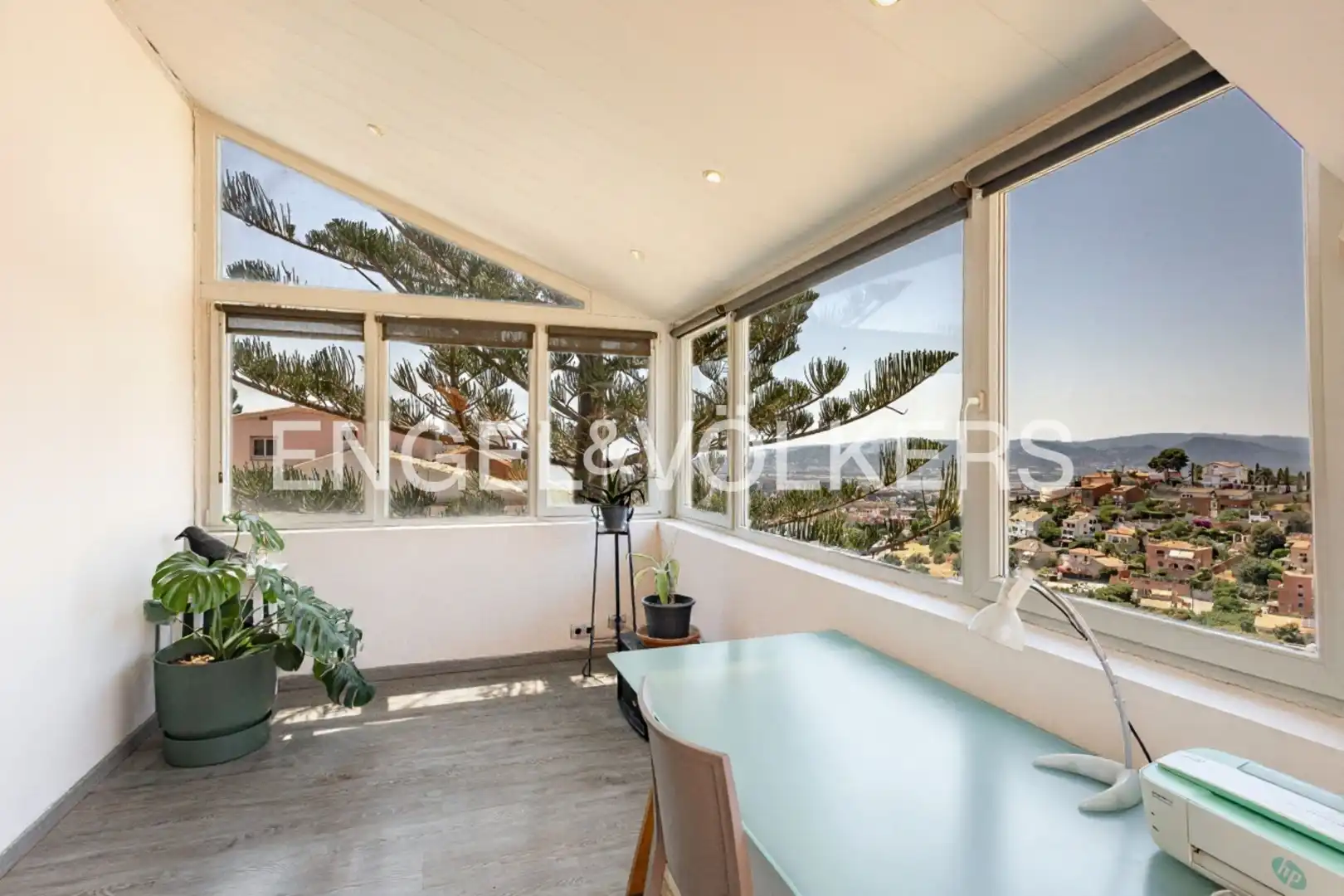 Terraza de Casa o chalet de alquiler en Esplugues de Llobregat con Aire acondicionado, Calefacción y Jardín privado