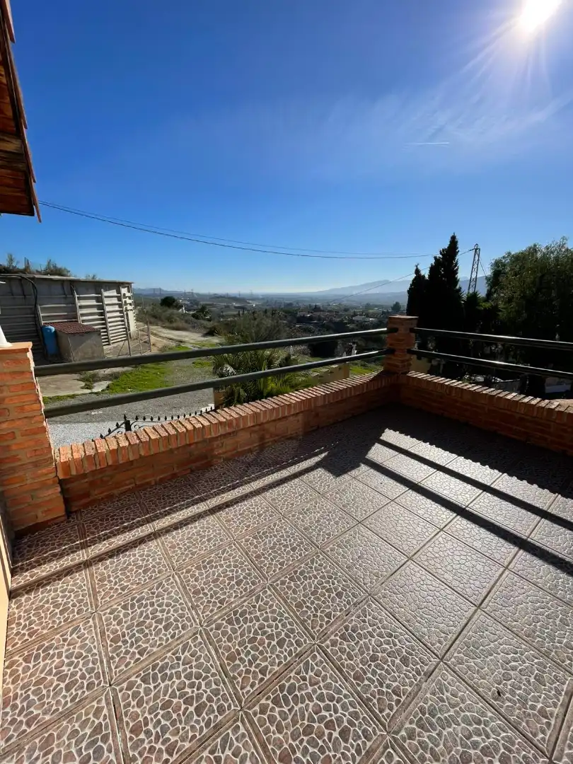 Vista exterior de Finca rústica en venda en Cártama amb Aire condicionat, Jardí privat i Terrassa