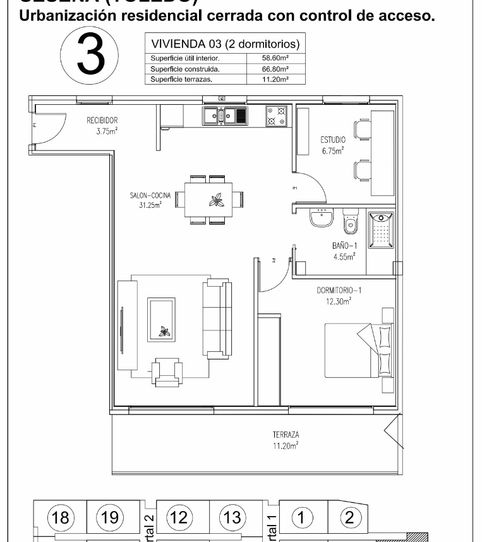 Foto 2 de Piso en venta en Calle del Codo, 8, Centro, Toledo