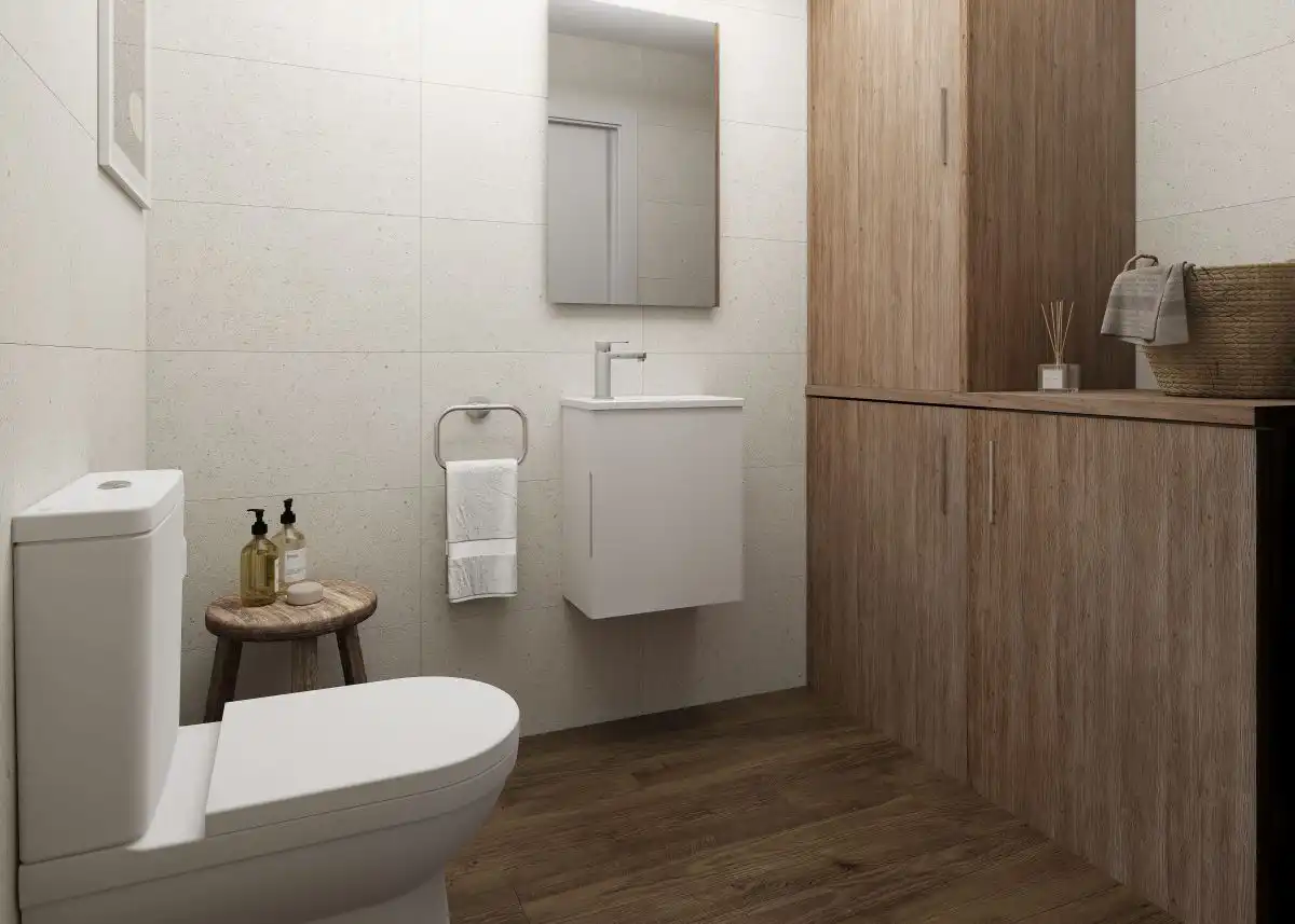 Baño de Apartamento en venta en Nules con Calefacción, Terraza y Trastero