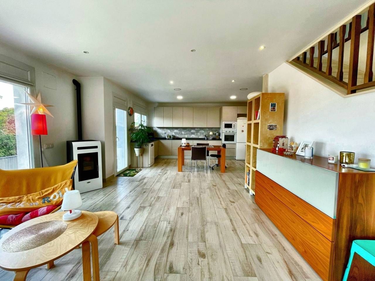 Kitchen of House or chalet for sale in Cerdanyola del Vallès  with Heating, Private garden and Parquet flooring