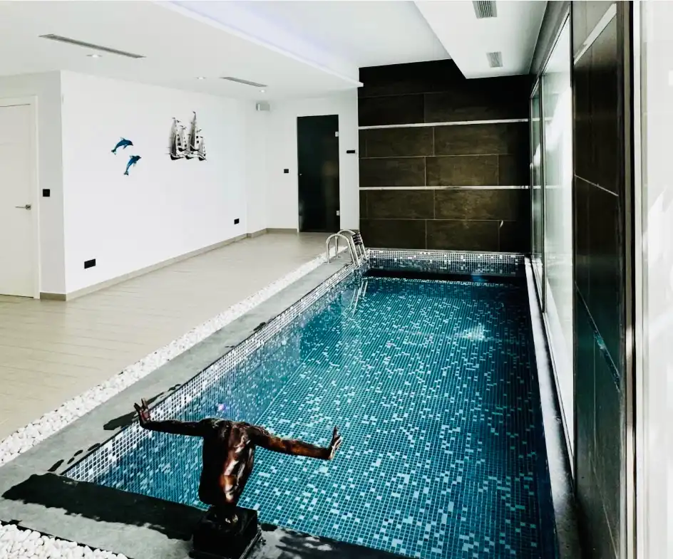 Piscina de Casa o xalet en venda en Jávea / Xàbia amb Aire condicionat, Calefacció i Jardí privat