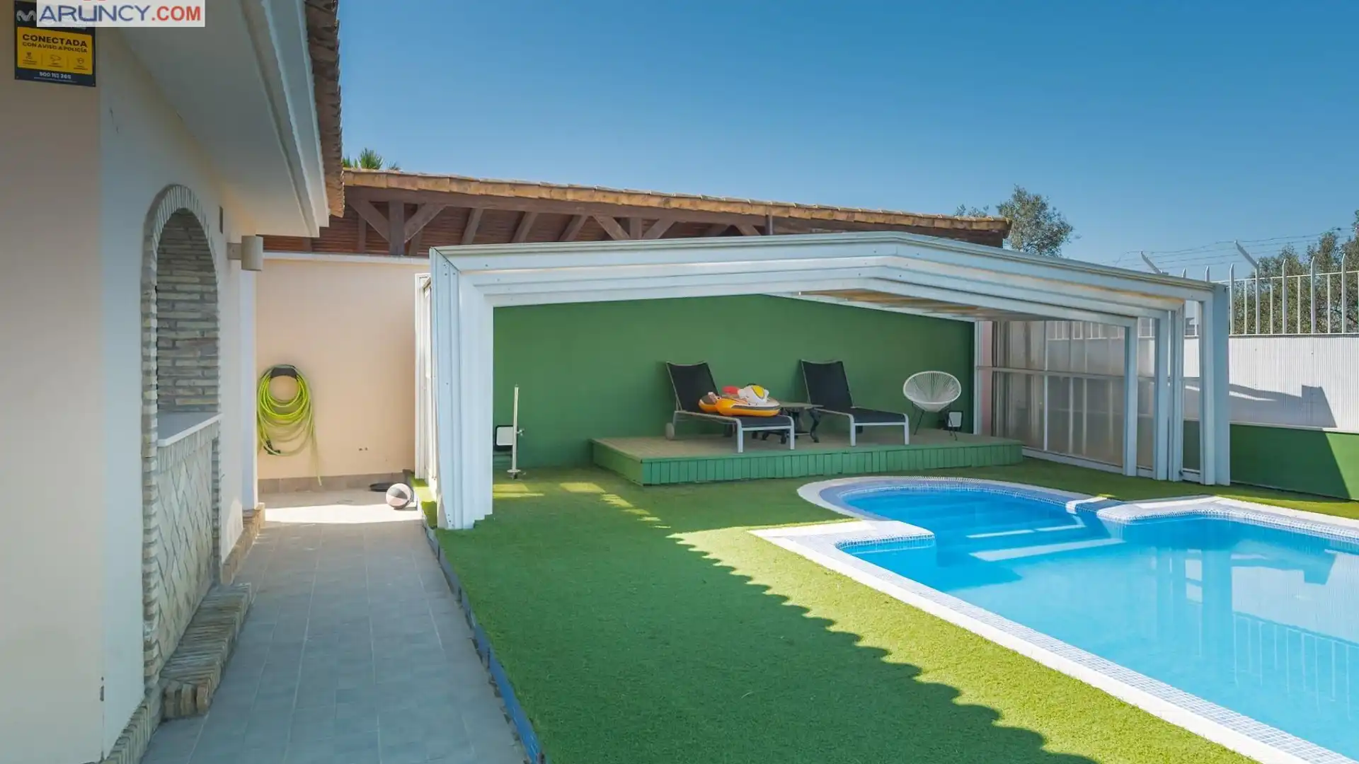 Piscina de Casa o chalet en venta en Montequinto con Aire acondicionado, Jardín privado y Piscina