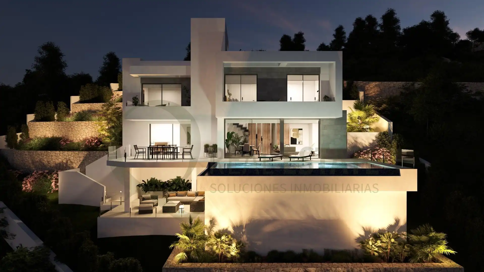 Villa mit Pool zum Verkauf in Carretera Carretera Cumbre del Sol, imagen 4