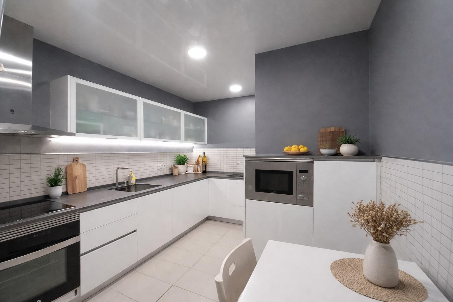 Kitchen of Flat for sale in Mataró  with Balcony