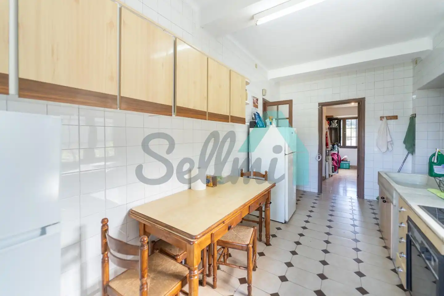 Cocina de Casa o chalet en venta en Grado con Calefacción, Jardín privado y Parquet