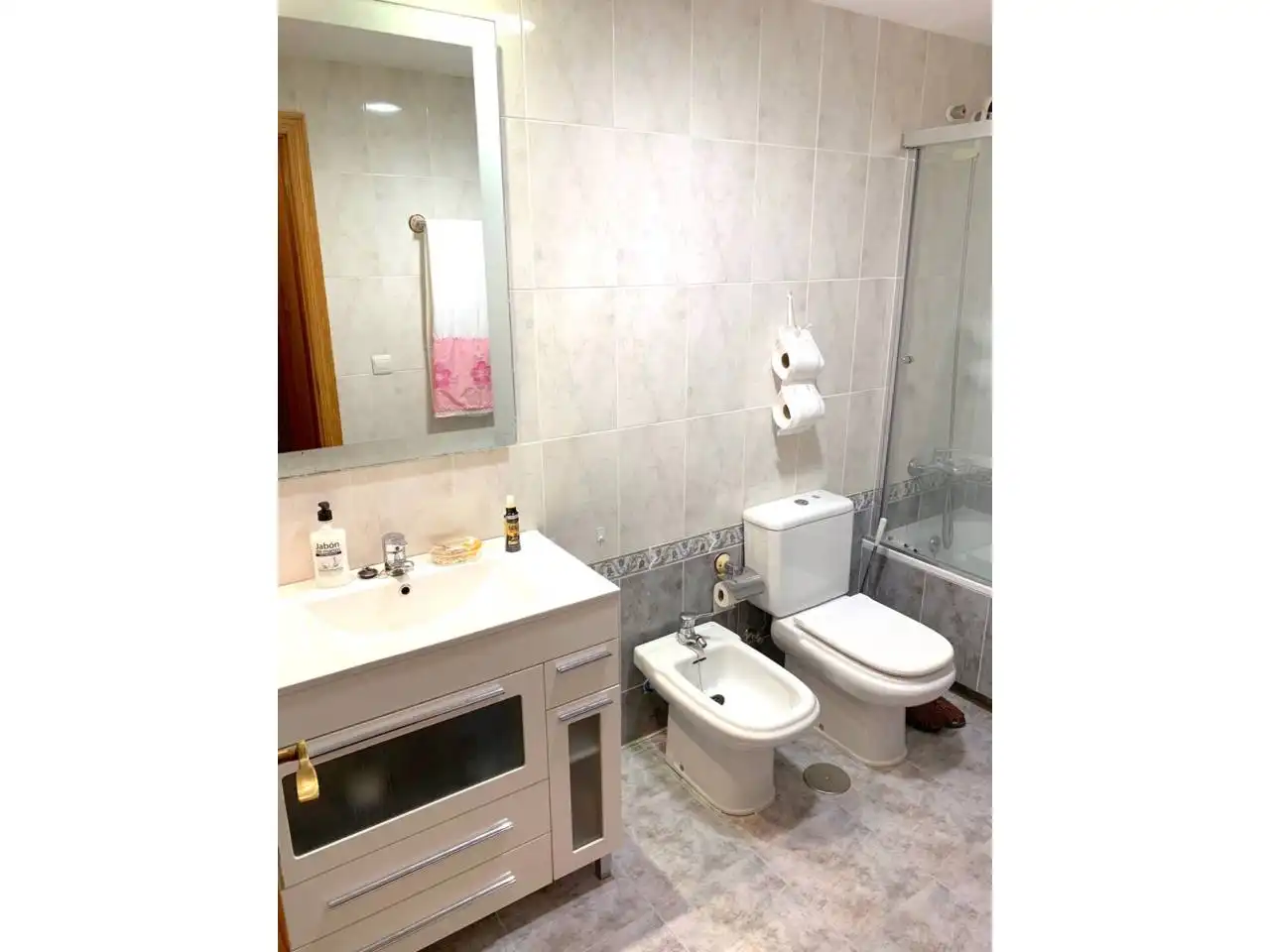 Bathroom of Flat for rent in El Campello  with Air Conditioner, Heating and Terrace