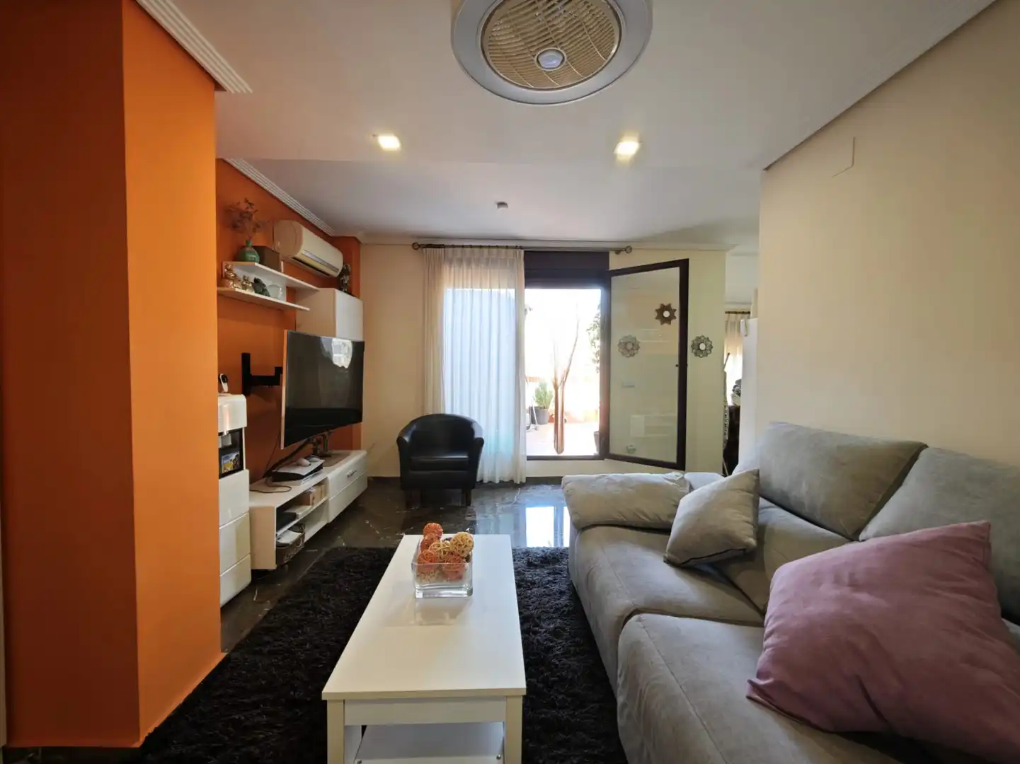 Living room of Attic for sale in Aldaia  with Air Conditioner, Heating and Terrace