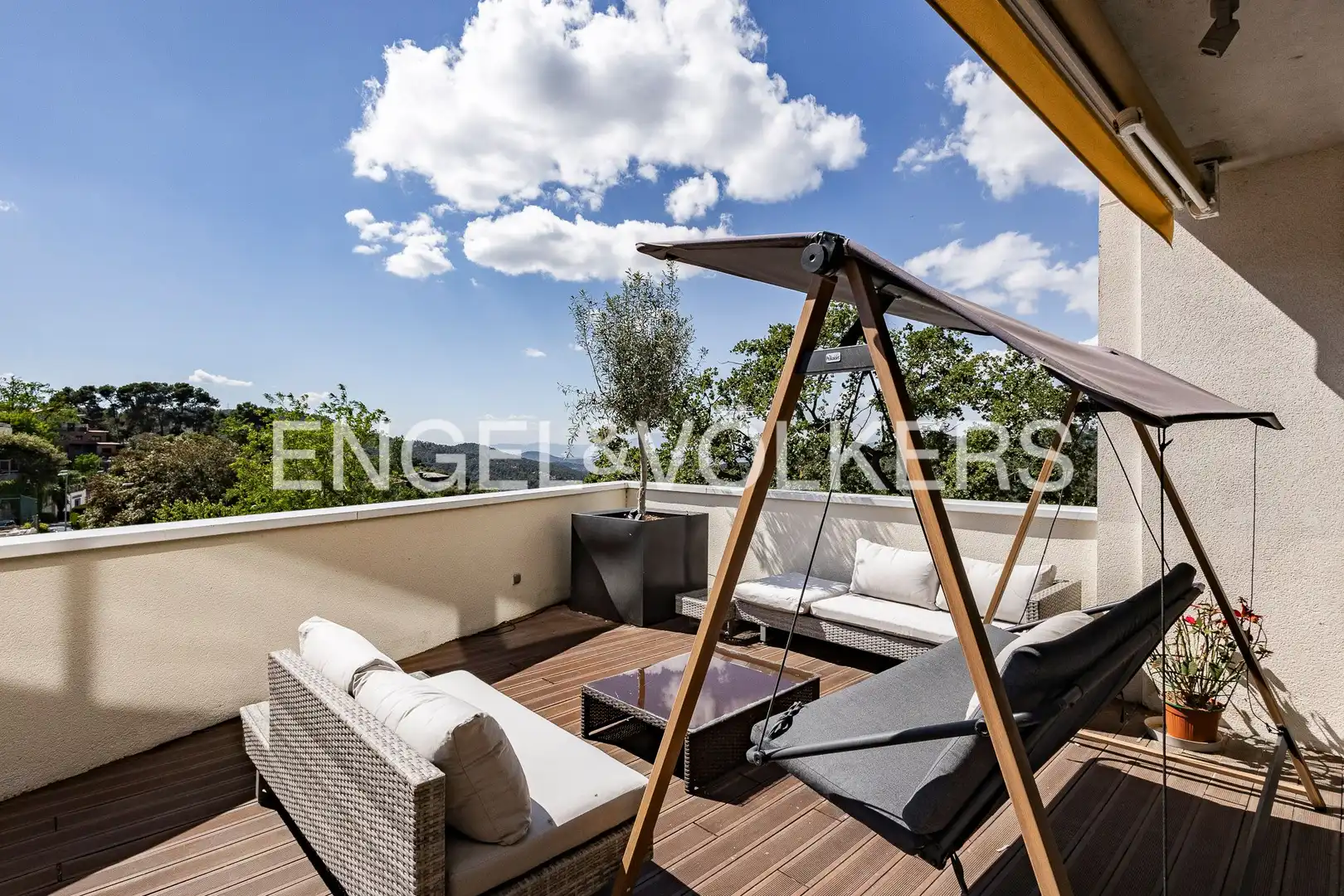 Terraza de Casa o chalet de alquiler en Barcelona con Aire acondicionado, Calefacción y Jardín privado