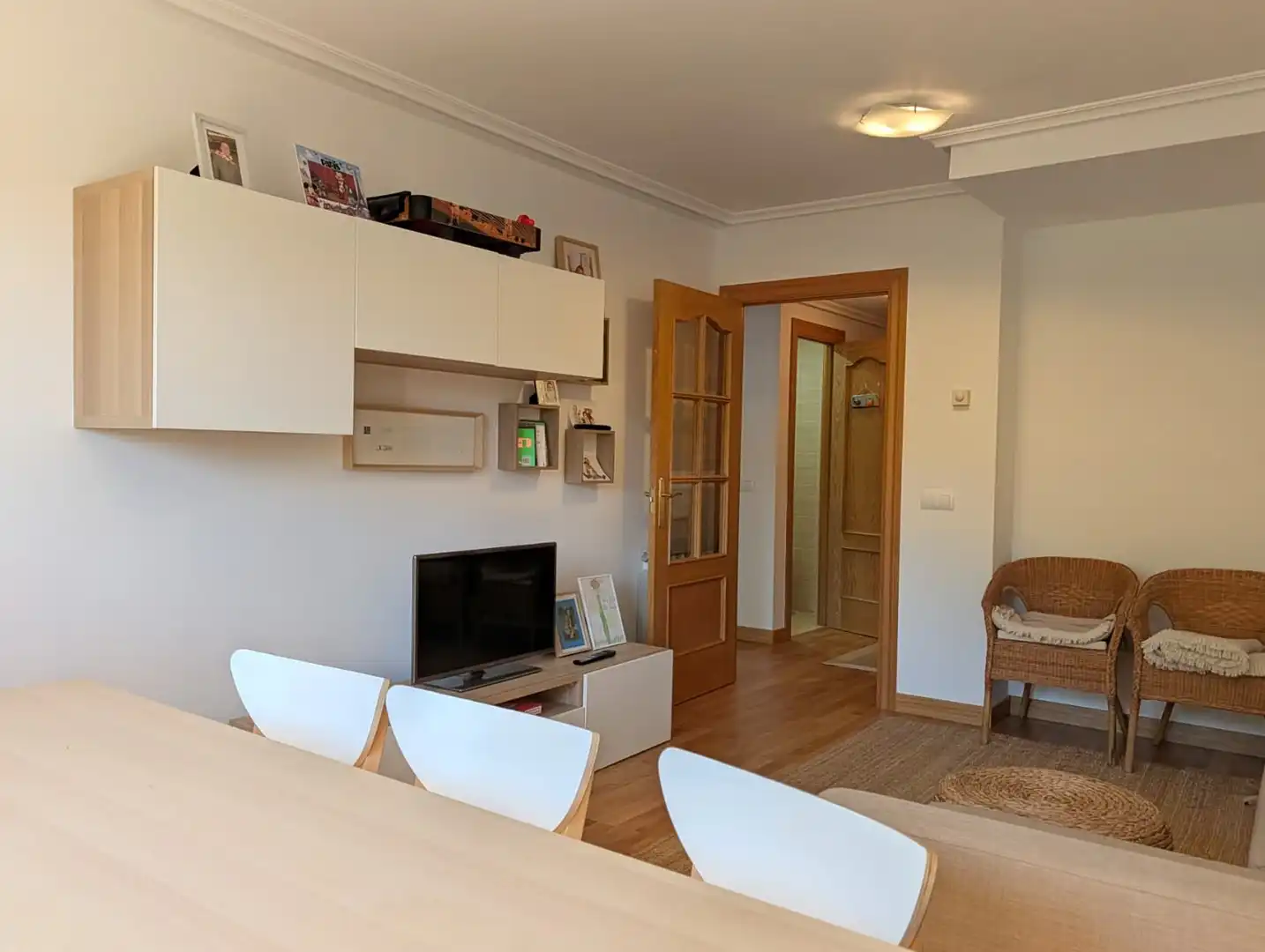 Living room of Apartments for sale in Zorraquín  with Heating, Storage room and Furnished