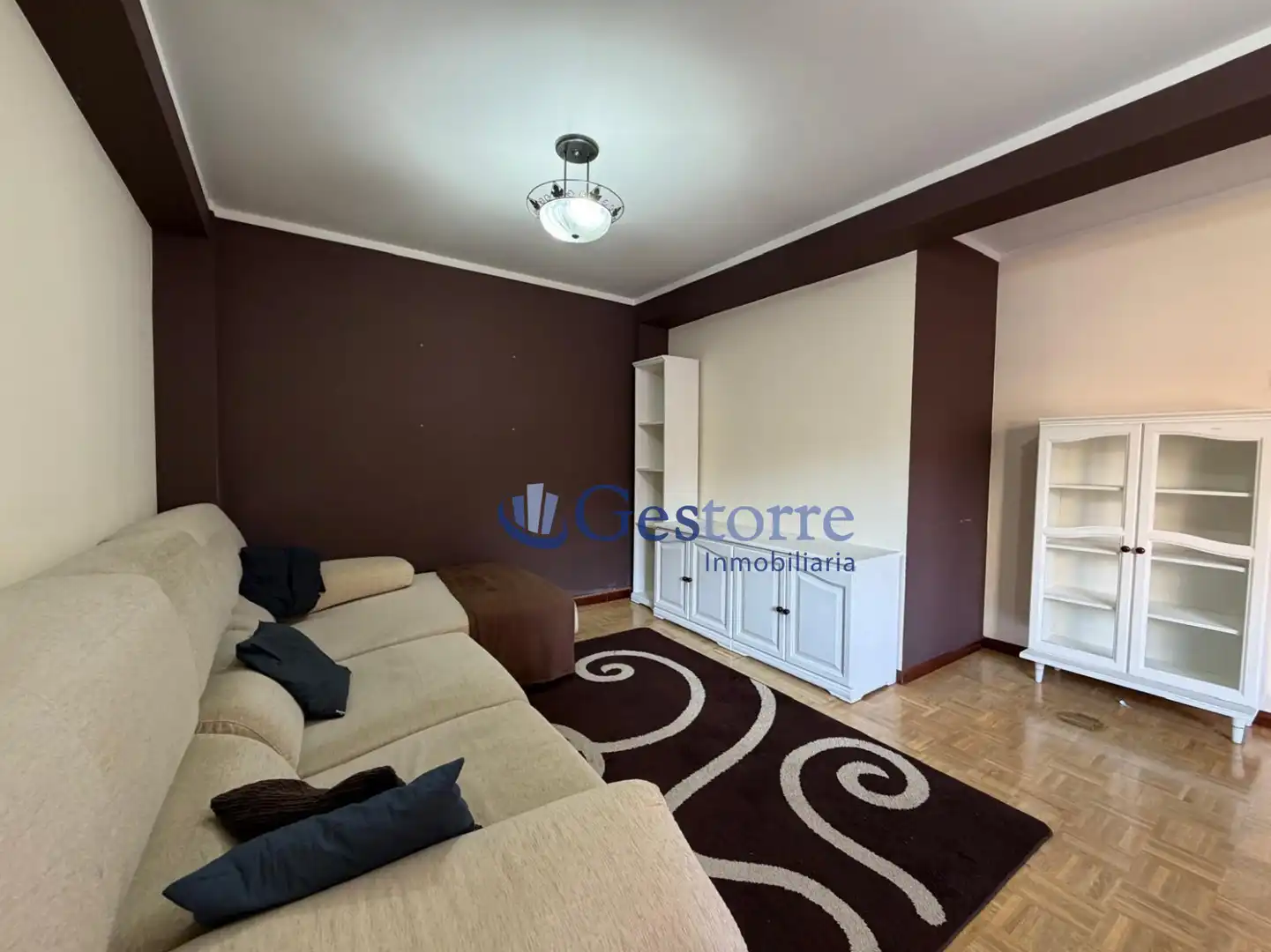 Living room of Flat for sale in Castrillón  with Heating, Terrace and Storage room
