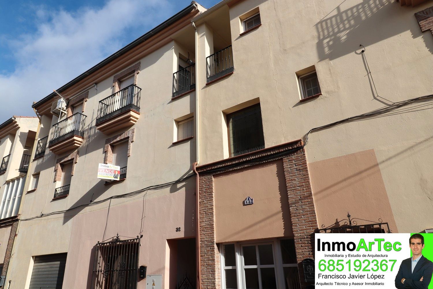 Außenansicht von Maisonette zum verkauf in Íllora mit Klimaanlage, Terrasse und Möbliert