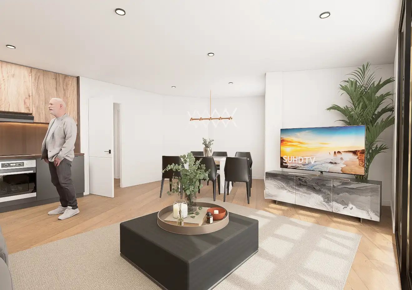 New build Flat with lift for sale in Vera Ciudad, imagen 2