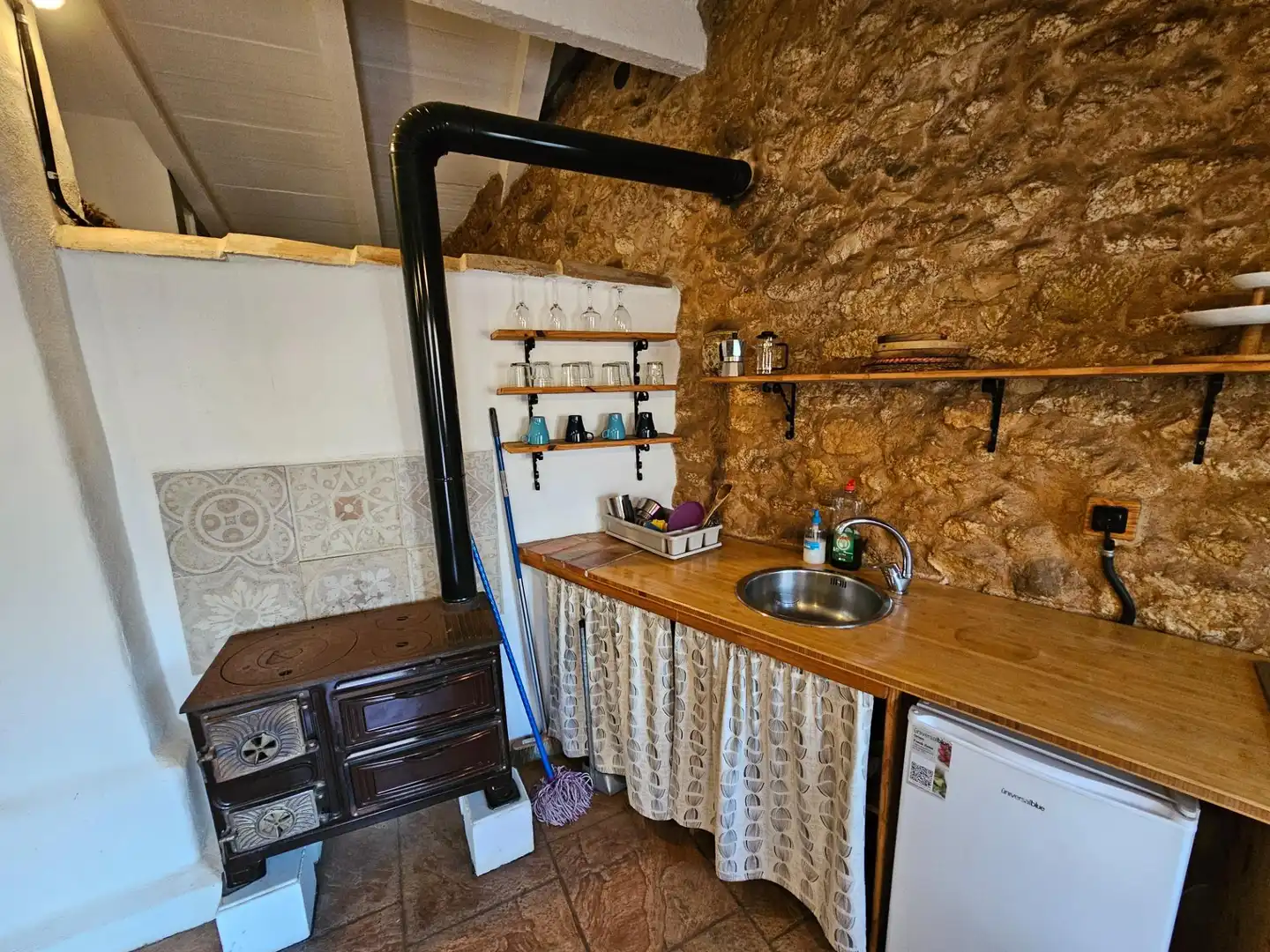 Cocina de Finca rústica en venta en Chulilla