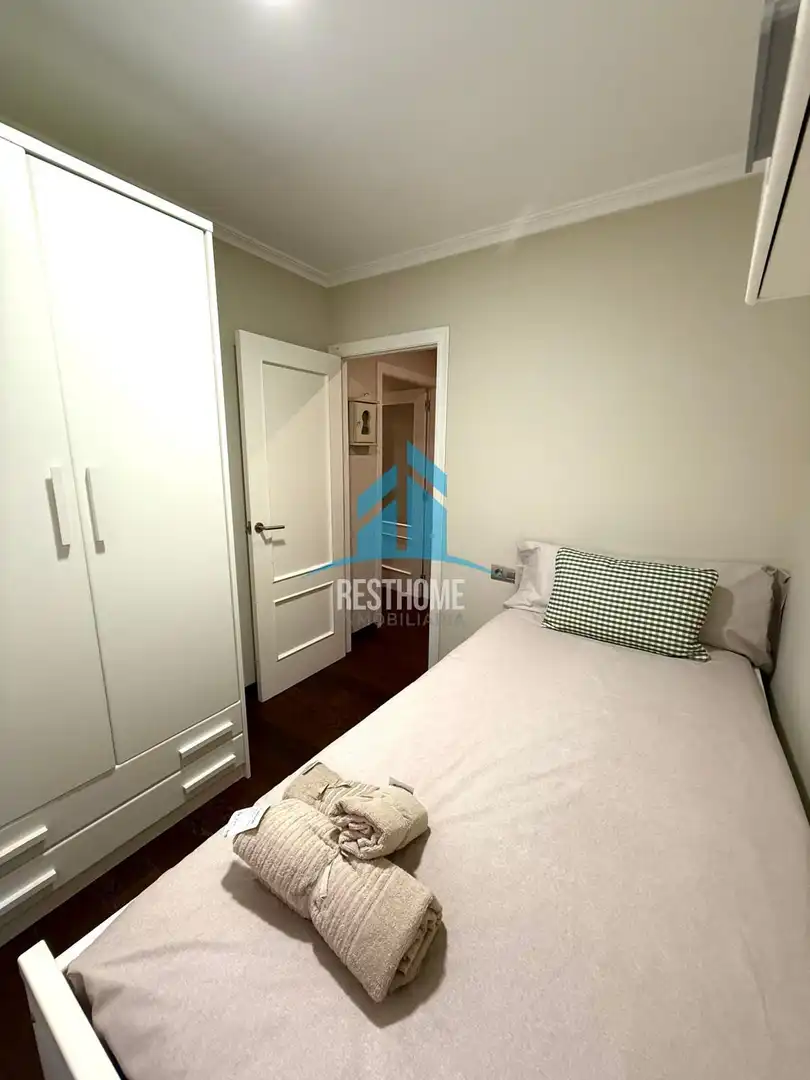 Bedroom of Flat for rent in Cullera  with Air Conditioner and Furnished