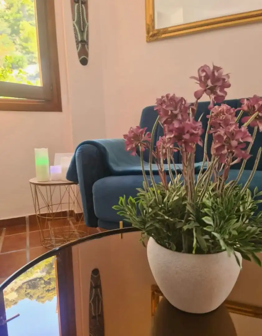 Sala de estar de Piso de alquiler en Altea con Aire acondicionado, Calefacción y Terraza