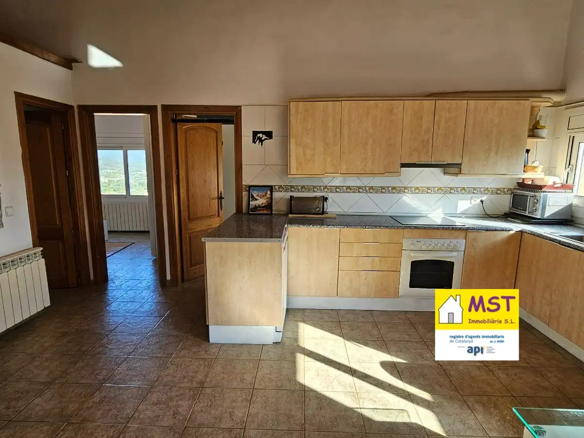 Cocina de Ático en venta en Berga, Barcelona