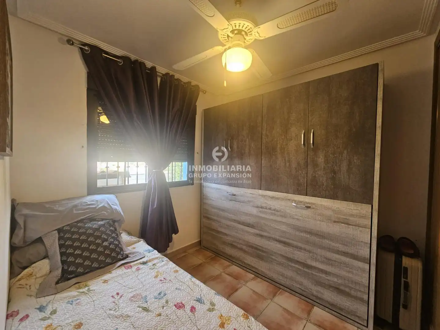 Habitación de Casa o chalet en venta en Hondón de las Nieves / El Fondó de les Neus con Aire acondicionado, Calefacción y Jardín privado
