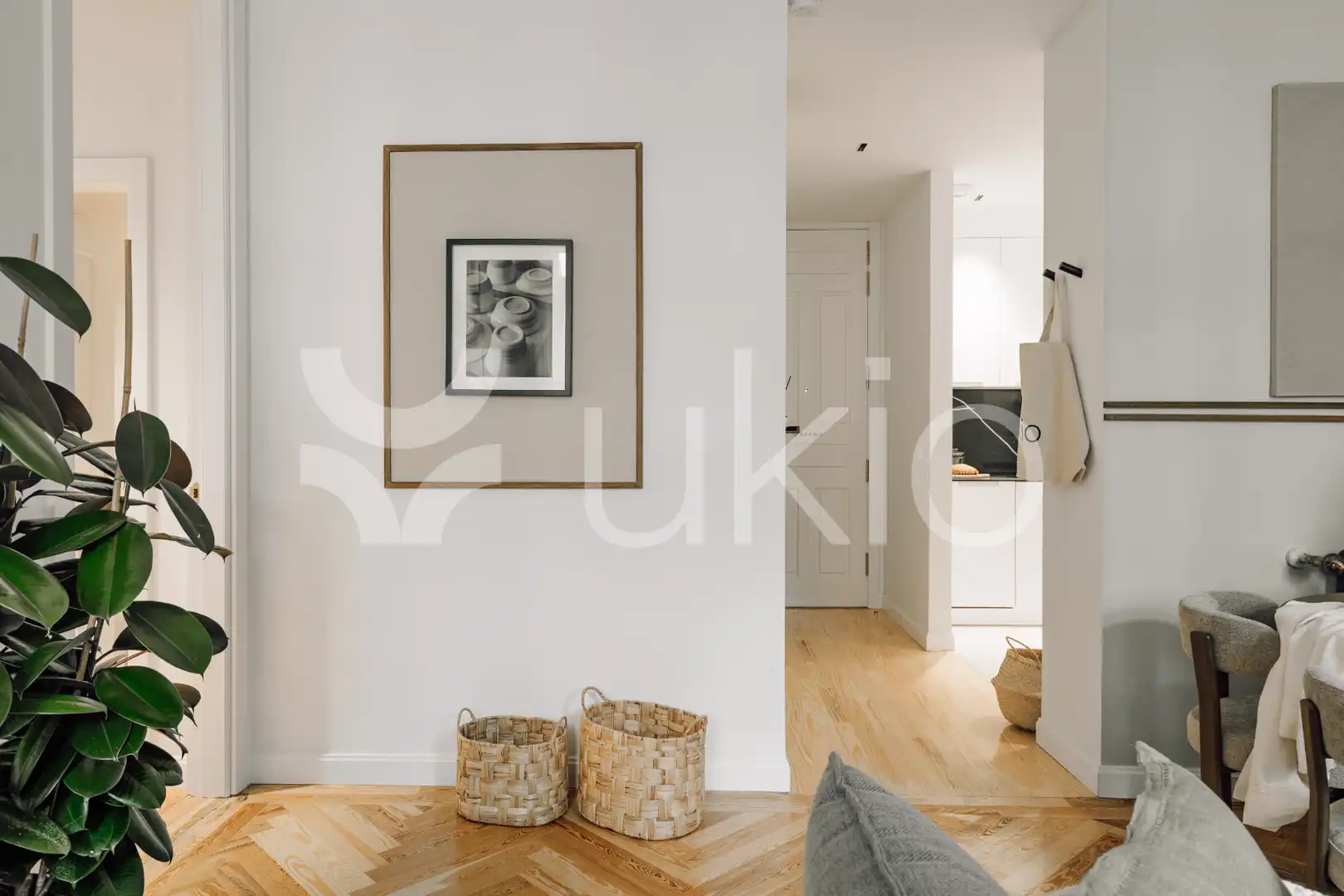 Habitación de Apartamento de alquiler en Madrid con Aire acondicionado, Calefacción y Amueblado