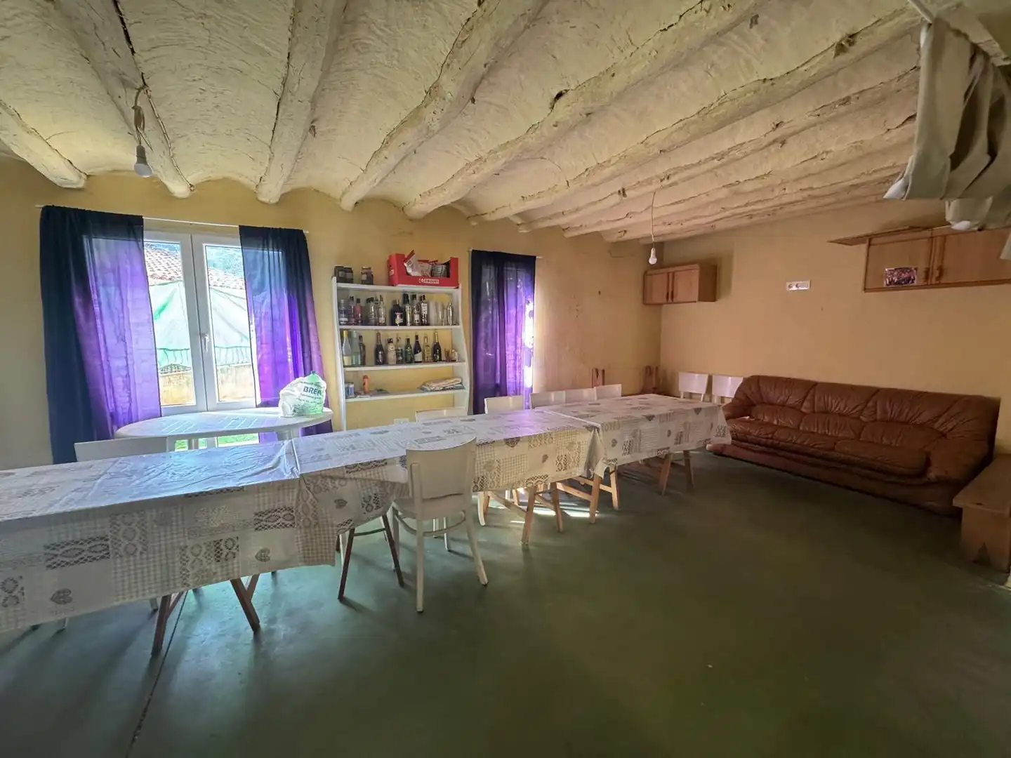 Comedor de Finca rústica en venta en Brea de Aragón con Calefacción, Terraza y Trastero