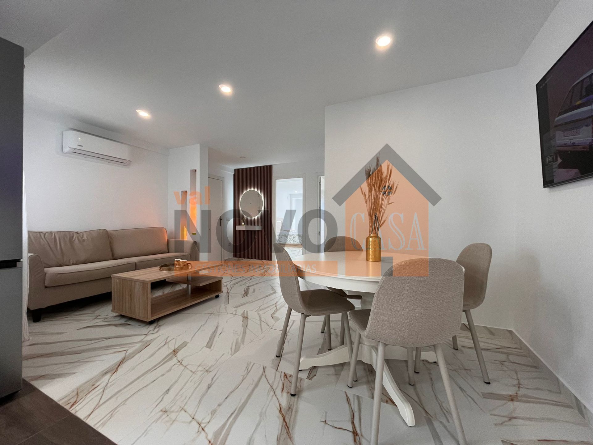 Living room of Flat to rent in Silla  with Air Conditioner