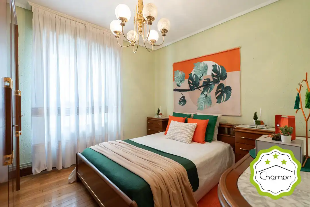 Bedroom of Flat for sale in Barakaldo   with Heating, Storage room and Balcony