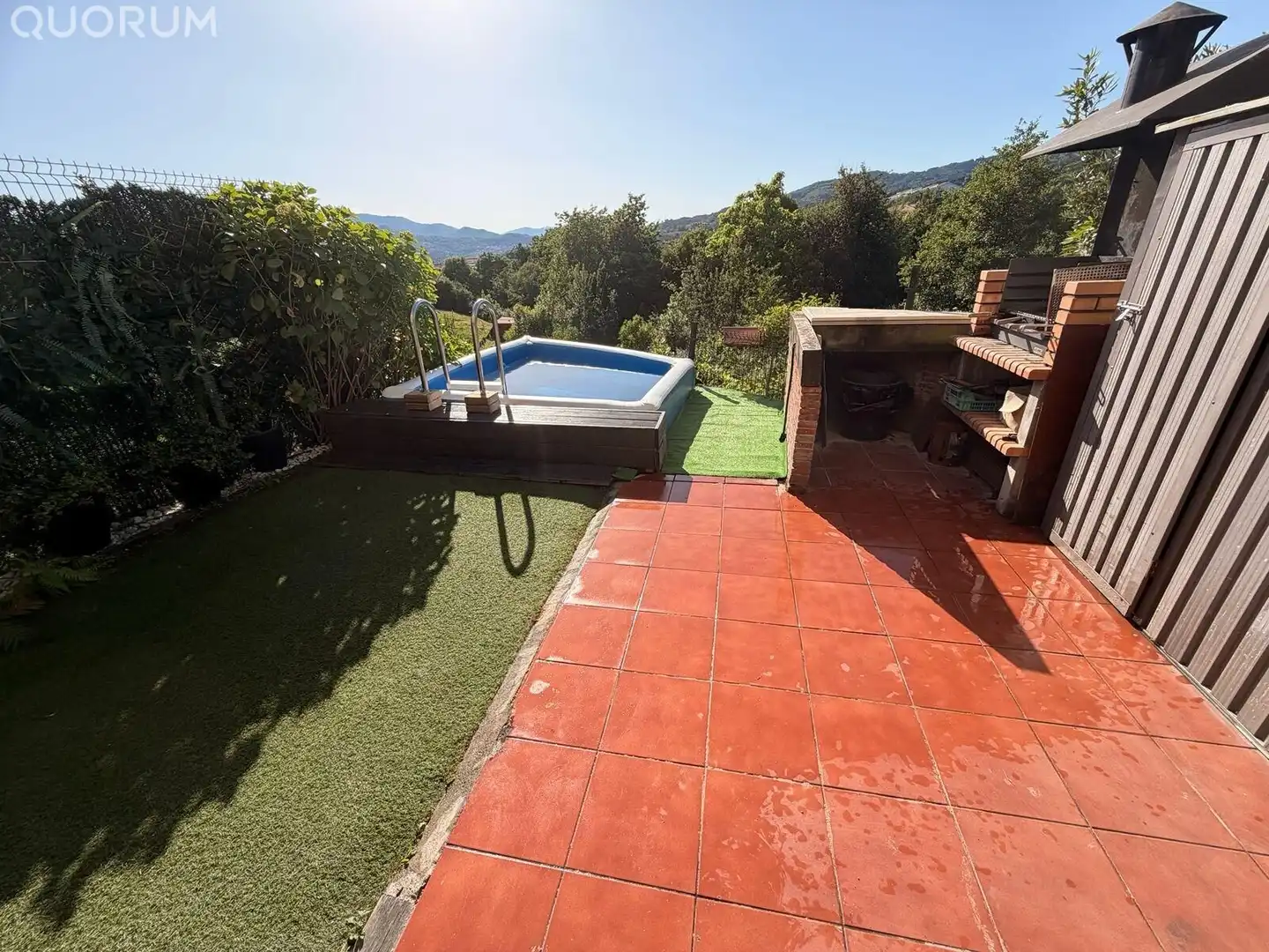 Piscina de Casa adosada en venta en Galdakao con Calefacción, Jardín privado y Terraza