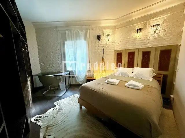 Habitación de Piso de alquiler en Madrid con Aire acondicionado, Calefacción y Jardín privado