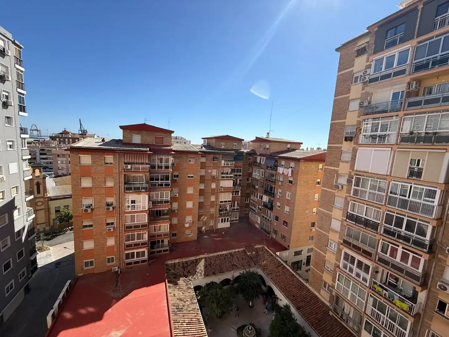 Exterior view of Flat for sale in Málaga  with Air Conditioner