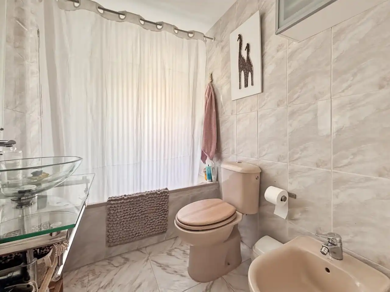 Badezimmer von Wohnung zum Verkauf in El Escorial mit Heizung, Terrasse und Abstellraum