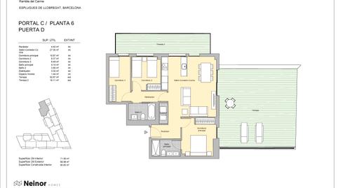 Photo 2 of Flat for sale in  Calle Sant Jordi, 34, La Plana, Barcelona