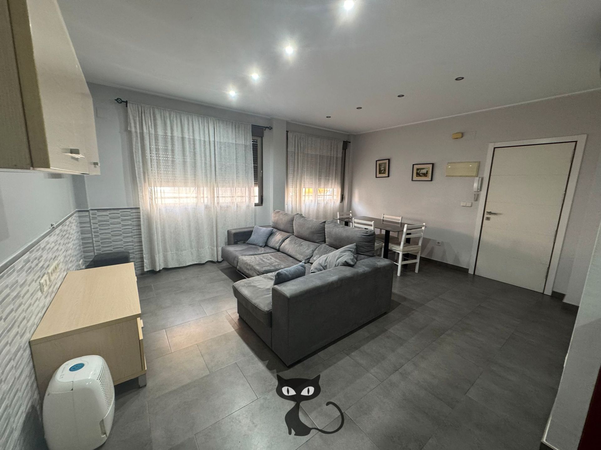 Living room of Flat for sale in Benifaió  with Air Conditioner, Heating and Terrace